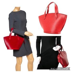 ‼️SOLD‼️Authentic LV Epi Saint Jacques PM Red